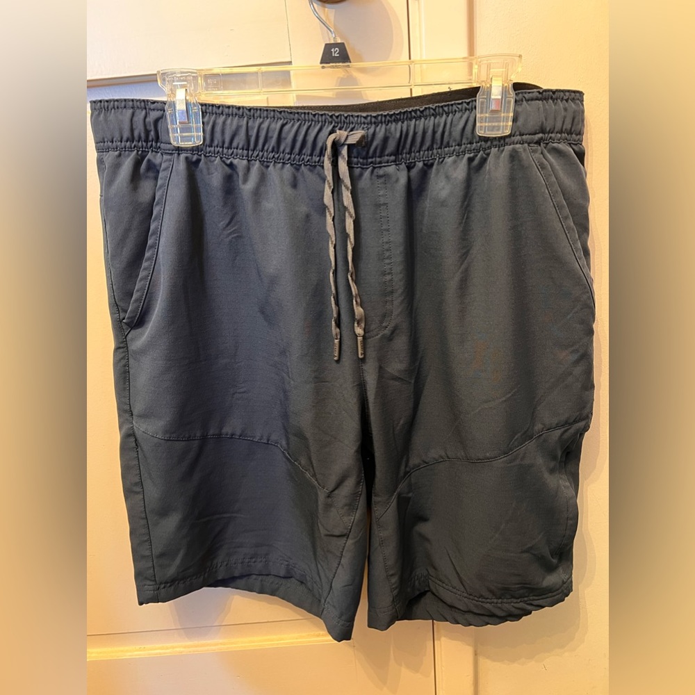 Gerry Mens Hiking Shorts Size XL gray Drawstring Nylon Athletic Outdoor